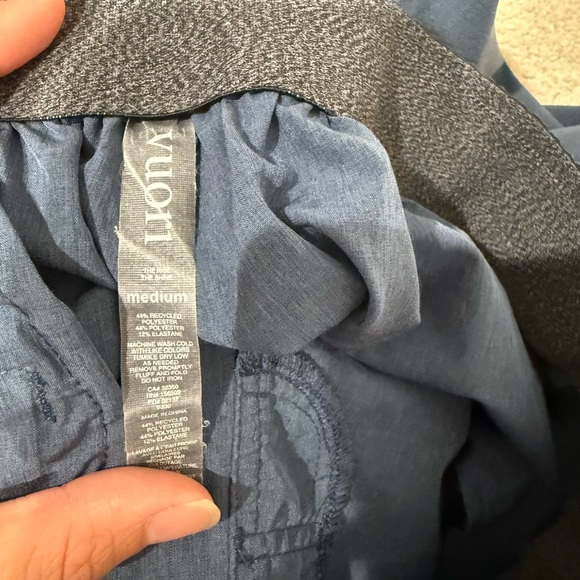 Vuori Men's Athletic Shorts - Blue and Black - Picture 3 of 3